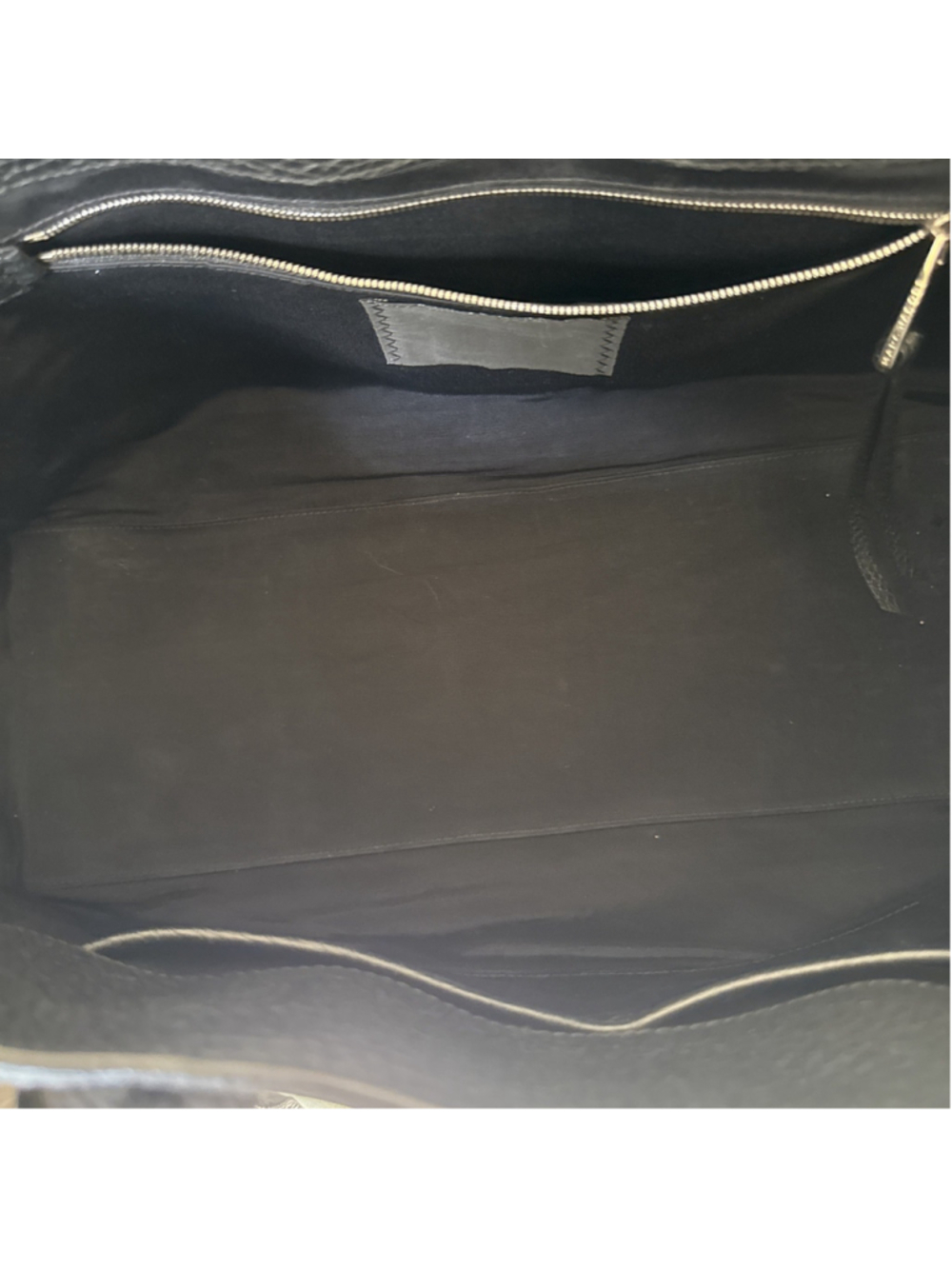 Marc Jacobs Gotham Tote Black Large Pebble Leather Satchel - Picture 5 of 15